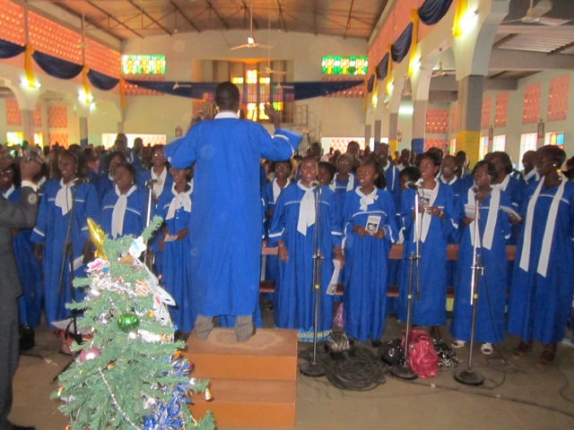 La chorale de la paroisse de la Patte d'Oie.(photo d'archives laborpresse.net)