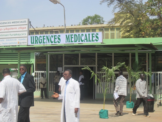 Le service des urgences médicales du CHU Yalgado Ouédraogo rénové,plus spacieux et modernisé.