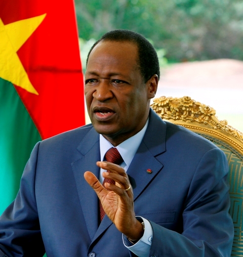  Blaise Compaoré, ancien président du Faso.