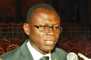 Réné Bagoro Ministre burkinabè de la Justice, des Droits Humains et de la Promotion Civique, Garde des Sceaux.