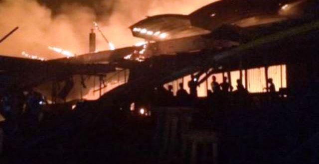 Côte d'ivoire: grave incendie sur le marché d'Abobo à Abidjan