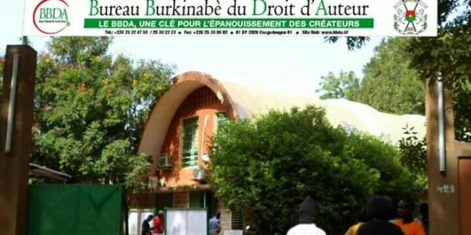 Bureau Burkinabè du Droit d’Auteur (B.B.D.A) : paiement des droits d’auteur du 8 Juin au 9 Juillet 2021