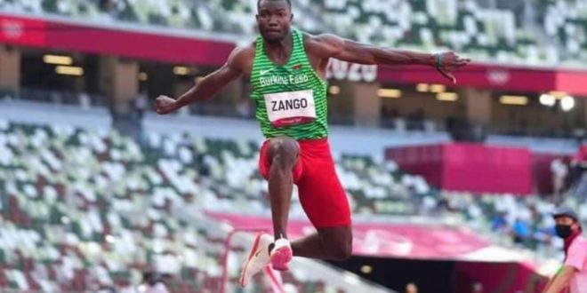 Jeux olympiques 2021 de Tokyo au Japon : le Burkinabè Hugues Fabrice Zango classé 3è avec la médaille de bronze au triple saut le 5 Août 2021