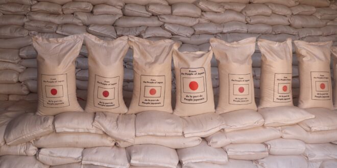 Coopération : le Japon offre plus de 3.000 tonnes de riz au Burkina Faso en 2023