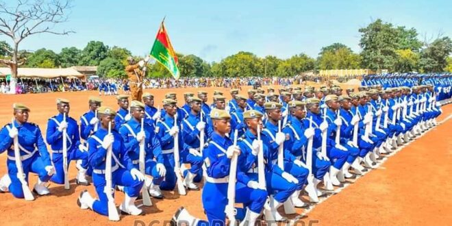 Gendarmerie nationale du Burkina Faso : fin de formation de 1247 sous-officiers de la 49è promotion le 8 septembre 2023